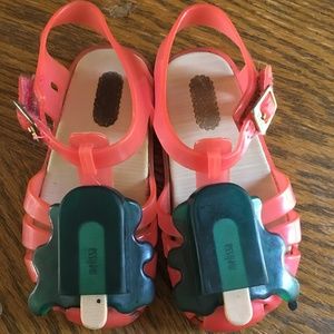 Mini Melissa Popsicle Shoes